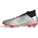 Buty piłkarskie korki Predator 19.3 FG Junior Adidas - srebrne