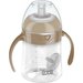 Pierwszy kubek z obciążoną słomką 150ml Lovi - brown