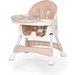 Krzesełko do karmienia 4w1 Picolo Colibro - pastel pink