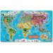 Puzzle magnetyczne Mapa świata Janod