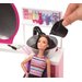 Barbie brokatowy salonik fryzjerski Mattel - szatynka