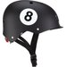 Kask dziecięcy Elite Lights z lampką LED Globber - Black / 8-ball