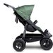 Wózek bliźniaczy Duo Sport koła pompowane TFK - zielony