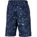 Spodenki chłopięce Active Woven AOP Puma - granatowe