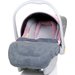 Fotelik samochodowy Colby Deluxe 0-13 kg 4Baby - pink