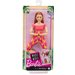 Barbi Lalka Made to move FTG80 Mattel - czerwony