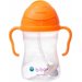 Innowacyjny niekapek bidon z obciążoną słomką 240ml B.Box - Pomarańczowy
