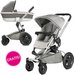 Wózek wielofunkcyjny 2w1 Buzz Xtra Quinny - Grey Gravel