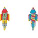 Zestaw kreatywny Papierowe rakiety z wyrzutnią Janod