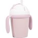 Kubek ze słomką BIOplastik Bo Jungle - pink