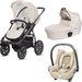 Wózek wielofunkcyjny 3w1 X-Move X-lander + Cabrio Fix - Daylight Beige