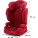 Fotelik samochodowy 15-36kg Xpand Kinderkraft - red