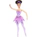 Barbie baletnica z filmu Barbie i magiczne baletki Mattel - fioletowa