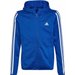 Bluza juniorska Designed 2 Move 3-Stripes Hoodie Adidas - niebieski