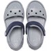 Sandały Crocband Kids Crocs - light gray/navy