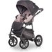 Wózek dziecięcy 2w1 z funkcją bujania Basic Pastel Riko - Pink