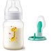 Butelka antykolkowa Anti-colic 260 ml + nakładka AirFree Avent - żyrafa