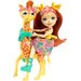 Enchantimals Lalka + duże zwierzątko Mattel - Gillian Giraffe & Pawl