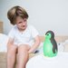 Lampka nocna trener snu Pingwin Zazu - różowy
