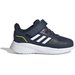 Buty dziecięce Runfalcon 2.0 Adidas - granatowe/zielone/białe