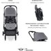 Wózek spacerowy Mini Buggy Turn z obrotowym siedziskiem 360 Easywalker - soho grey