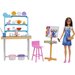 Barbie Pracownia artystyczna zestaw + lalka Mattel