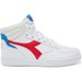 Buty młodzieżowe Raptor Mid GS Diadora - white/red