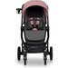 Wózek głeboko-spacerowy + torba 2w1 Euro-Cart - różowy