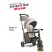 Rowerek trójkołowy składany Folding Trike 600 7w1 Smart Trike - szary