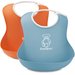 Miękkie śliniaki 2 sztuki Babybjorn - pomarańczowy/turkusowy