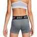 Spodenki dziewczęce Dri-FIT Tempo 10cm Nike - grafitowy