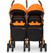Wózek bliźniaczy Duo Comfort EasyGo - electric orange