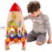 Drewniana wielozadaniowa Rakieta edukacyjna Classic World