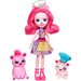 Lalka Enchantimals + zwierzątka domowe Mattel