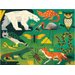 Puzzle dwustronne 100 elementów Mudpuppy - Drapieżniki lądowe i wodne