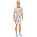 Barbie Ken Fashionistas Mattel - kolorowa kratka