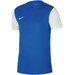 Koszulka juniorska Dri-Fit Tiempo Premier II Jersey SS Nike - cienmoniebieska/biała