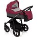 Wózek wielofunkcyjny 3w1 Husky Lupo + Leo Baby Design - fuksja + winter pack