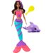 Barbie Zaczarowna Syrenka zmieniająca kolor Mattel - fioletowo-niebieski ogon