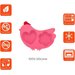 Pojemnik silikonowy Chicken Innobaby - pink