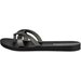 Klapki damskie Kirei Fem Ipanema - black/silver