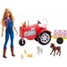 Barbie Farmerka na traktorze Mattel