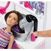 Barbie brokatowy salonik fryzjerski Mattel - szatynka