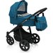 Wózek wielofunkcyjny 3w1 Lupo Comfort + Leo Baby Design - turkusowy