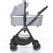 Wózek spacerowy Galaxy + gondola Una + adaptery Espiro - black space