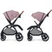 Wózek Spacerówka Evolution Cocoon z miękką gondolą Kinderkraft - mauvelous pink