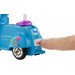 Barbie On the Go pojazd + lalka Mattel - skuter niebieski