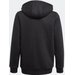 Bluza juniorska Essentials 3-Stripes Hoodie Adidas - czarny