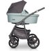 Wózek dziecięcy 2w1 z funkcją bujania Basic Pastel Riko - Basil