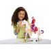 Barbie Interaktywny koń z lalką Mattel